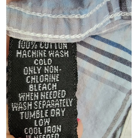 Bullhead Men's Size XXL Western Style Long Sleeve Button Up Plaid Pattern Shirt - Picture 6 of 9